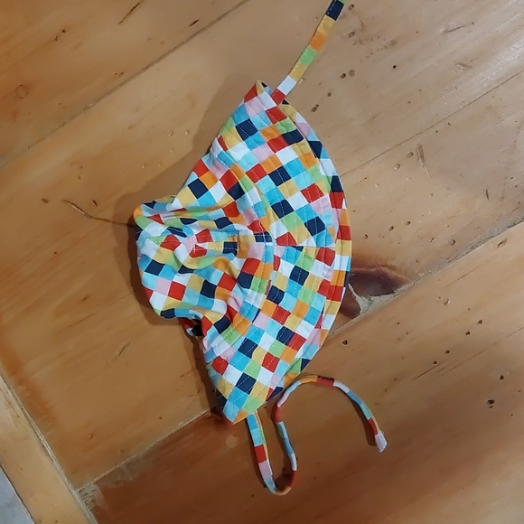 Square patch sun hat - Picture 2 of 2